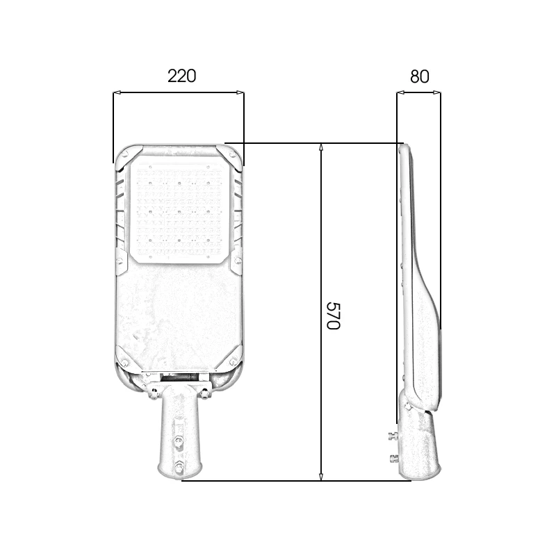 Đèn đường nông thôn 100W hậu mãi tốt - D22 - Ảnh 9