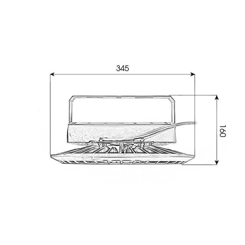 Đèn LED nhà xưởng 150W cao cấp - UFO X01 - Ảnh 7