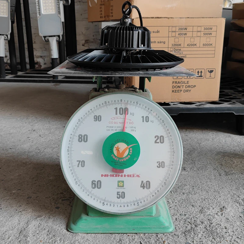 Đèn nhà xưởng UFO X01 Nguồn tròn - Công suất 100W - Ảnh 11