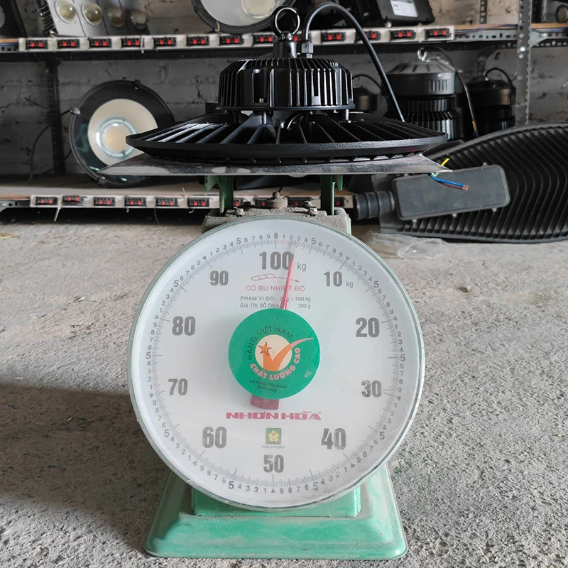 Đèn nhà xưởng UFO X01 Nguồn tròn - Công suất 150W - Ảnh 11