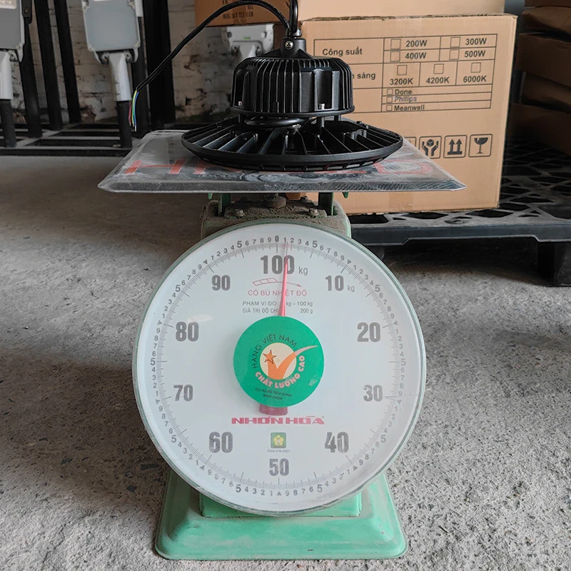 Đèn nhà xưởng UFO X01 Nguồn tròn - Công suất 50W - Ảnh 8