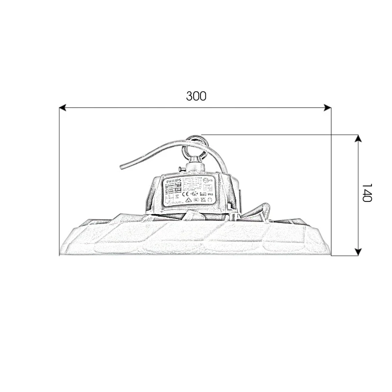 Đèn nhà xưởng UFO X03 - Công suất 50W - Ảnh 7