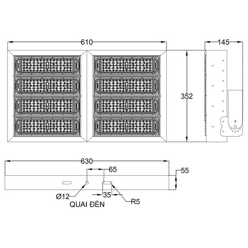 Đèn pha sân golf 400W Giá cạnh tranh - P02 - Ảnh 9