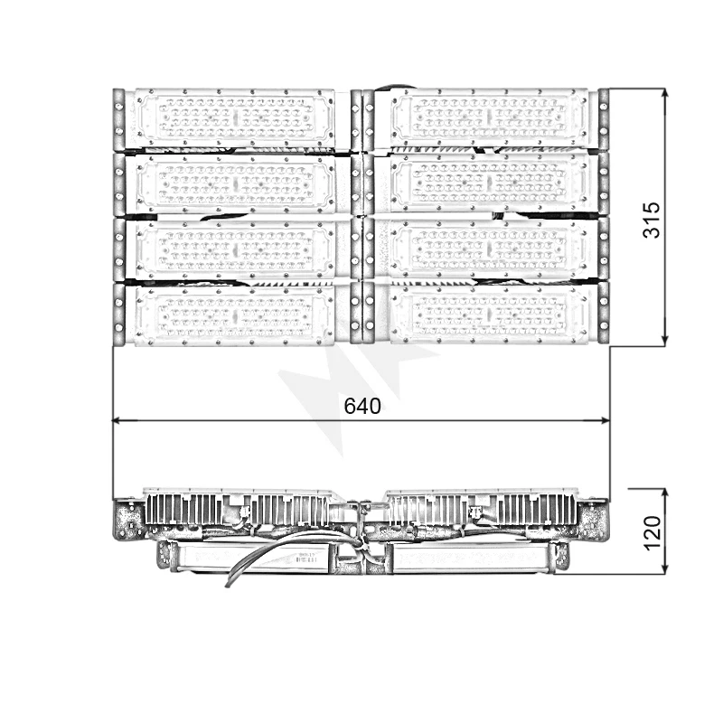 Đèn pha sân bóng đá 400W hàng Việt Nam - P03 - Ảnh 8