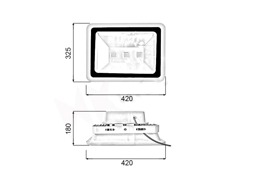 Đèn pha PXH chip LED COB - Công suất 150W - Ảnh 9