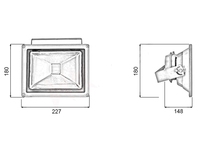 Đèn pha PXH chip LED COB - Công suất 30W - Ảnh 2