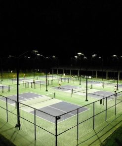 Đèn LED pha năng lượng mặt trời sân pickleball