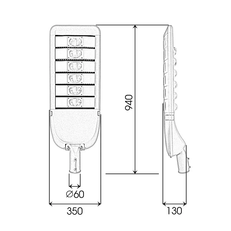 Đèn Đường cao tốc 300W đạt chuẩn ISO - D02 - Ảnh 8