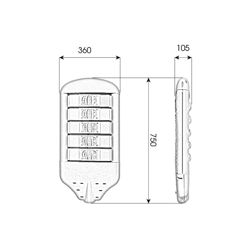 Đèn Đường cao tốc 250W ít tốn điện - D03 - Ảnh 9