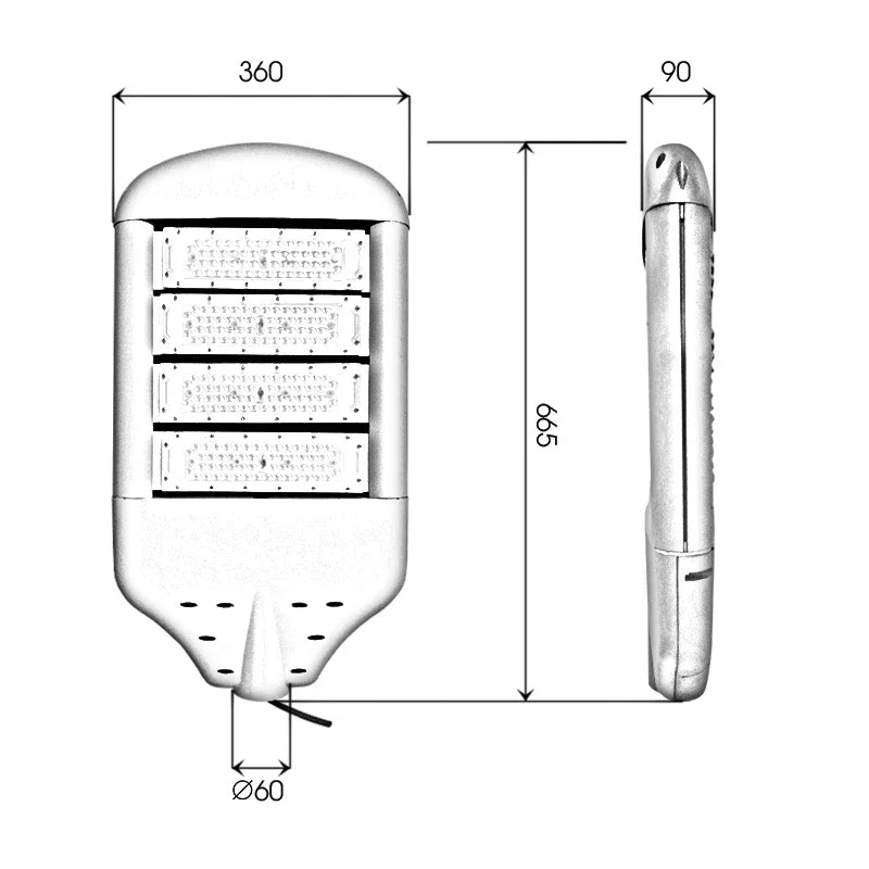 Đèn Đường cao tốc 200W đạt chuẩn ISO - D03 - Ảnh 9