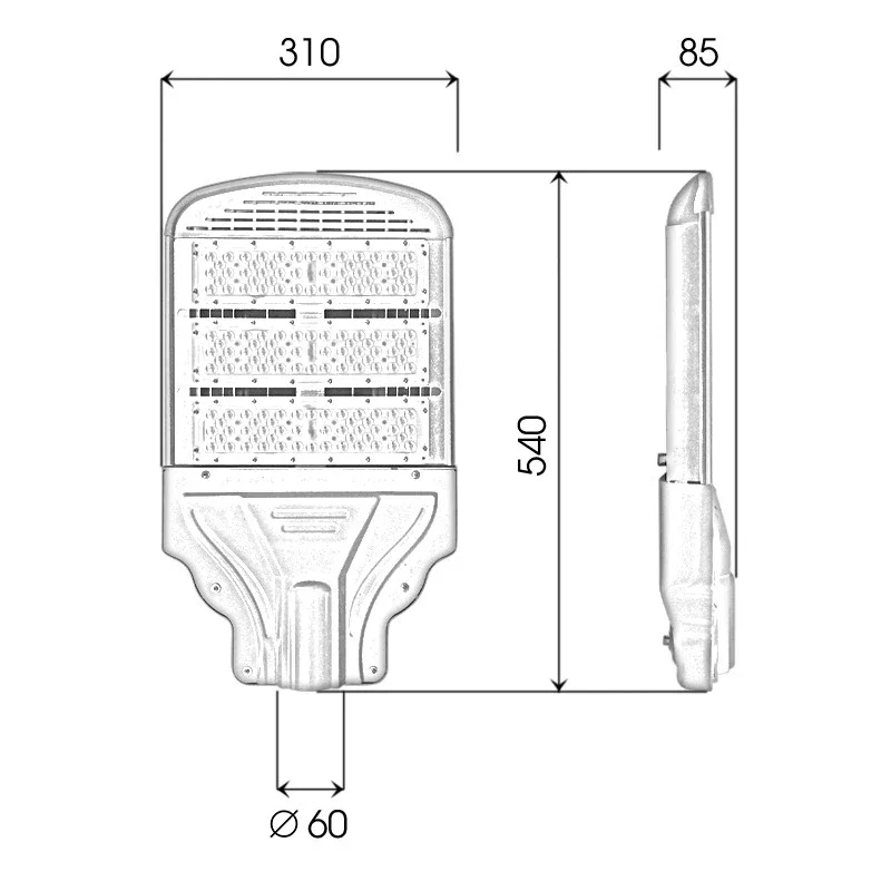Đèn đường cao tốc 150W Hàng Việt Nam chất lượng cao - D13 - Ảnh 9