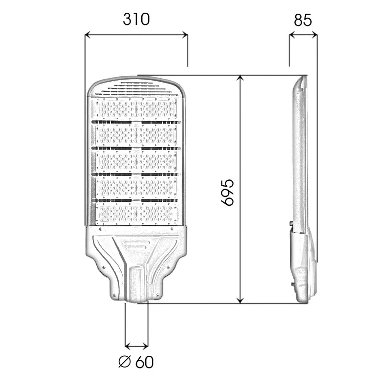 Đèn đường cao tốc 250W ít tốn điện - D13 - Ảnh 9