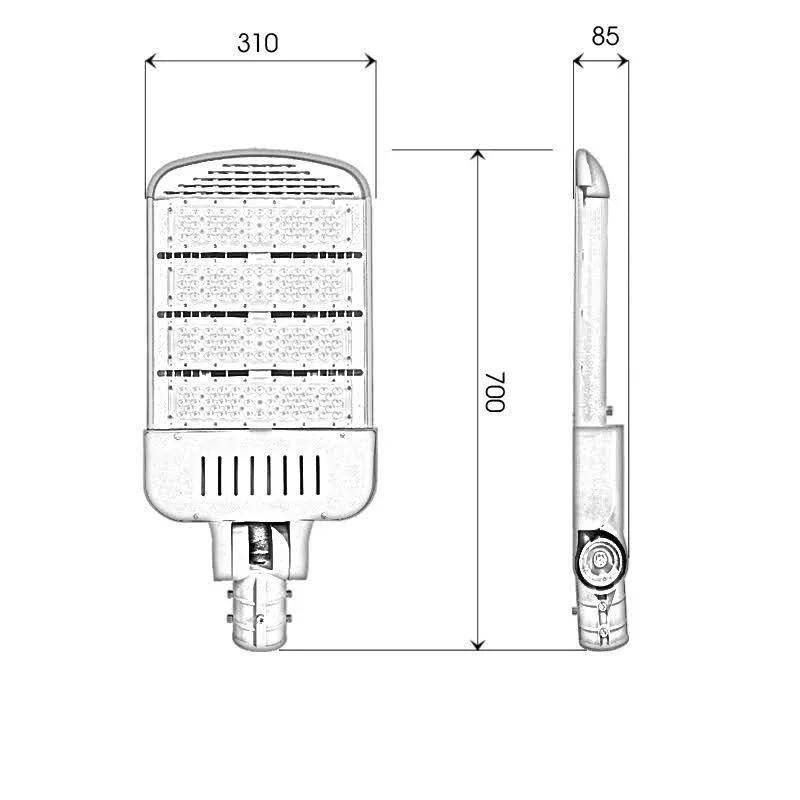 Đèn đường cao tốc 200W đạt chuẩn ISO - D14 - Ảnh 10