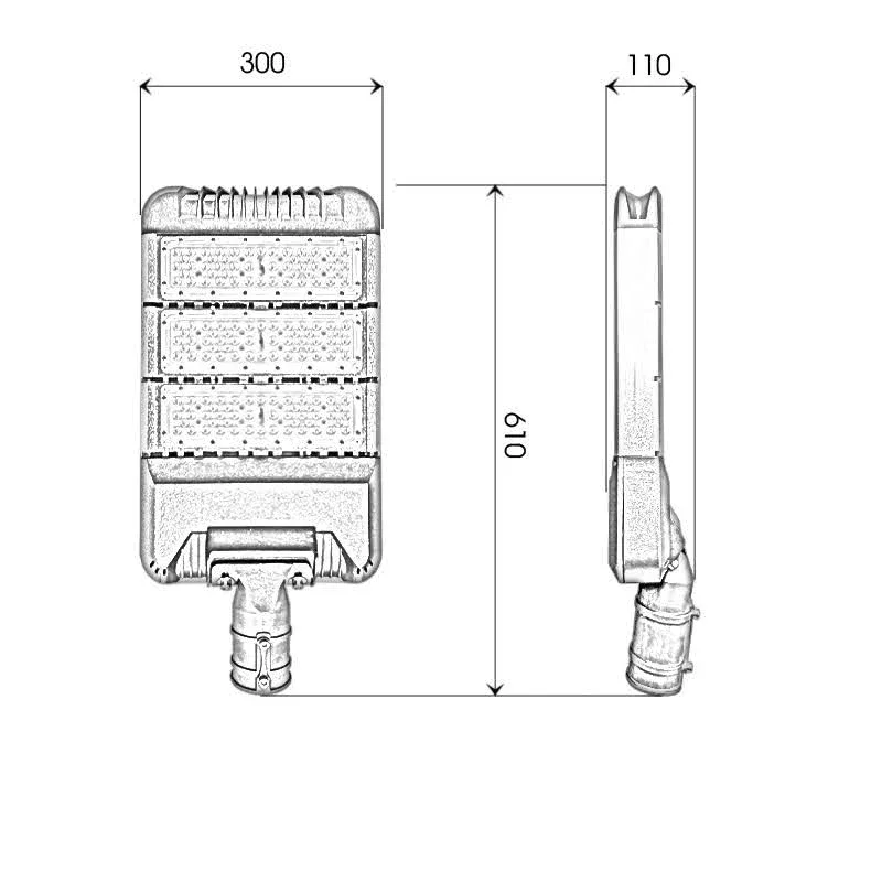 Đèn đường cao áp 150W ít tốn điện - D15 - Ảnh 8