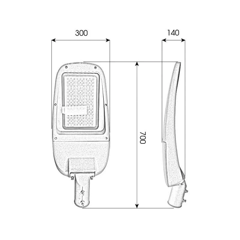 Đèn đường cao tốc 150W hàng dự án - D20 - Ảnh 5