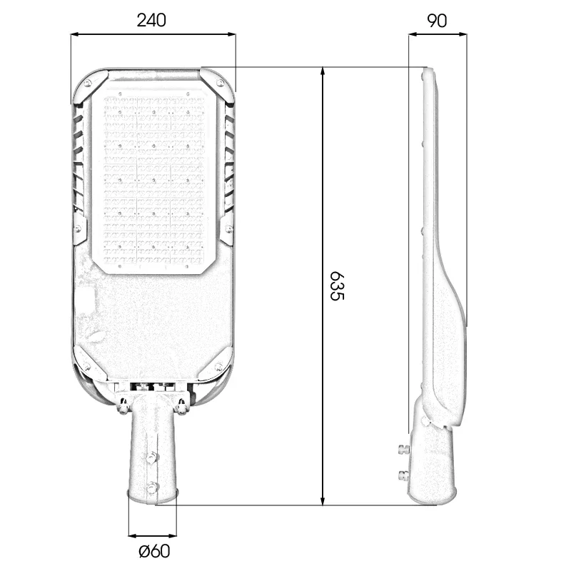 Đèn đường cao tốc 150W IP69 - D22 - Ảnh 9