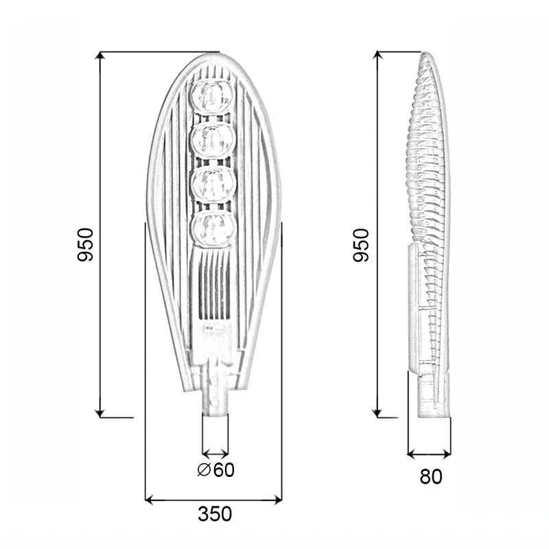 Đèn đường cao áp 200W cao cấp - DQL - Ảnh 8