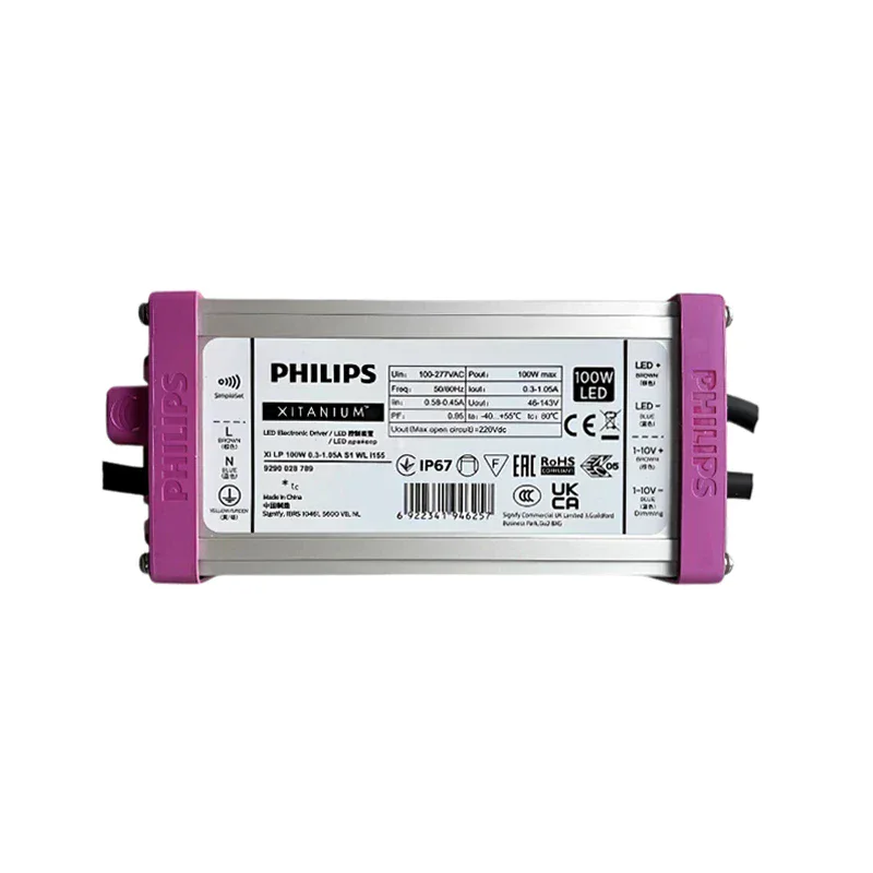 Nguồn điện PHILIP DIM 5 LEVER XITANIUM công suất 100W